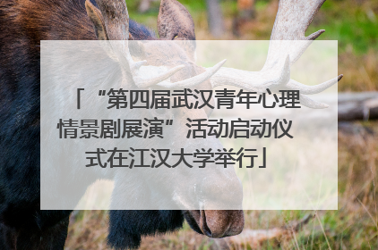 “第四届武汉青年心理情景剧展演”活动启动仪式在江汉大学举行
