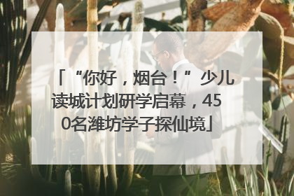 “你好，烟台！”少儿读城计划研学启幕，450名潍坊学子探仙境