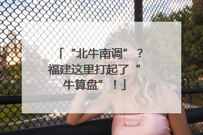 “北牛南调”？福建这里打起了“牛算盘”！