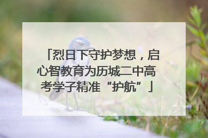 烈日下守护梦想，启心智教育为历城二中高考学子精准“护航”