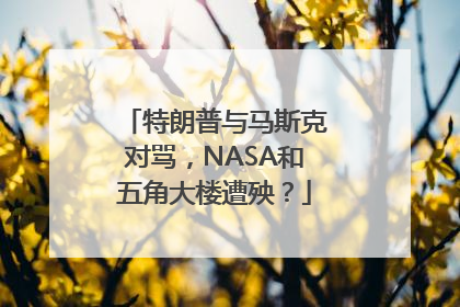 特朗普与马斯克对骂，NASA和五角大楼遭殃？