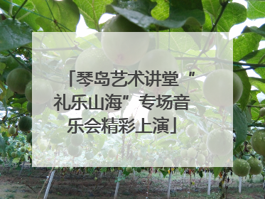 琴岛艺术讲堂“礼乐山海”专场音乐会精彩上演