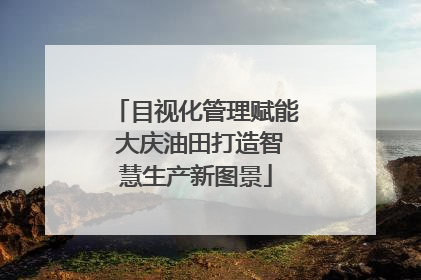 目视化管理赋能 大庆油田打造智慧生产新图景