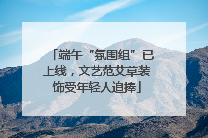 端午“氛围组”已上线，文艺范艾草装饰受年轻人追捧
