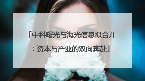 中科曙光与海光信息拟合并：资本与产业的双向奔赴