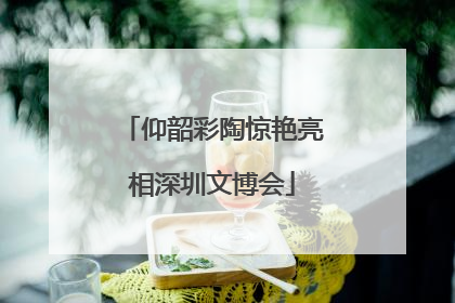 仰韶彩陶惊艳亮相深圳文博会