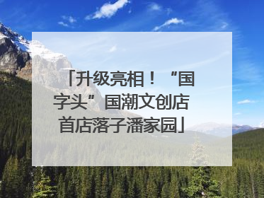 升级亮相！“国字头”国潮文创店首店落子潘家园