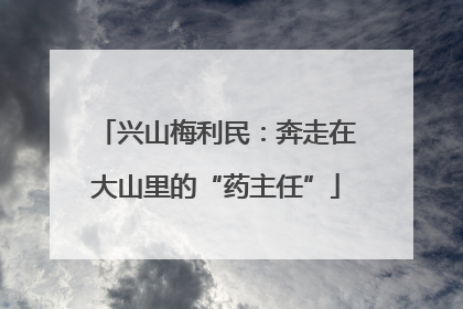 兴山梅利民：奔走在大山里的“药主任”