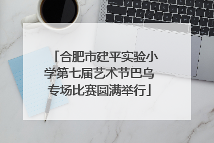 合肥市建平实验小学第七届艺术节巴乌专场比赛圆满举行