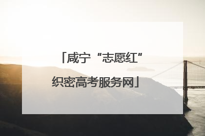 咸宁“志愿红”织密高考服务网