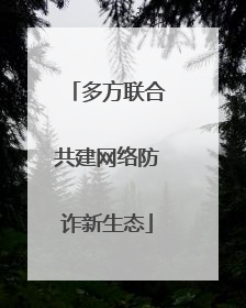 多方联合共建网络防诈新生态