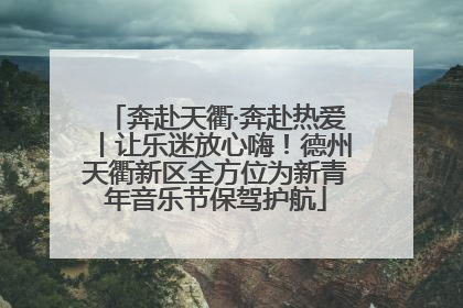 奔赴天衢·奔赴热爱丨让乐迷放心嗨！德州天衢新区全方位为新青年音乐节保驾护航
