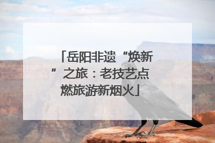 岳阳非遗“焕新”之旅：老技艺点燃旅游新烟火