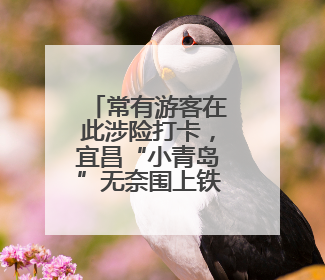 常有游客在此涉险打卡，宜昌“小青岛”无奈围上铁丝网