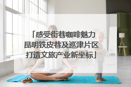 感受街巷咖啡魅力 昆明铁皮巷及巡津片区打造文旅产业新坐标