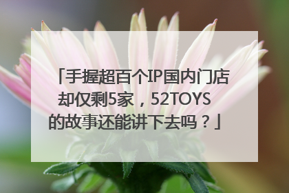 手握超百个IP国内门店却仅剩5家，52TOYS的故事还能讲下去吗？