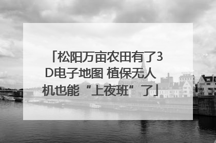 松阳万亩农田有了3D电子地图 植保无人机也能“上夜班”了