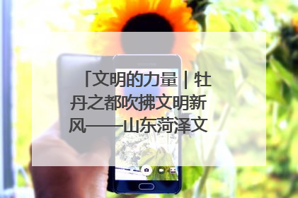 文明的力量｜牡丹之都吹拂文明新风——山东菏泽文明创建一线见闻