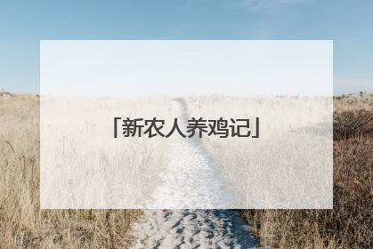 新农人养鸡记