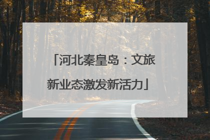河北秦皇岛：文旅新业态激发新活力