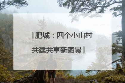 肥城：四个小山村共建共享新图景
