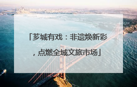 芗城有戏：非遗焕新彩，点燃全域文旅市场