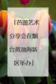 芭蕾艺术分享会在烟台黄渤海新区举办