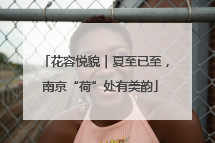 花容悦貌｜夏至已至，南京“荷”处有美韵