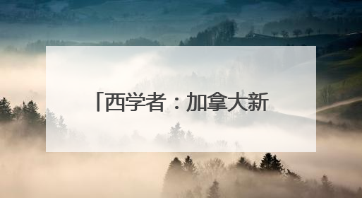 西学者：加拿大新政带给欧洲的启示
