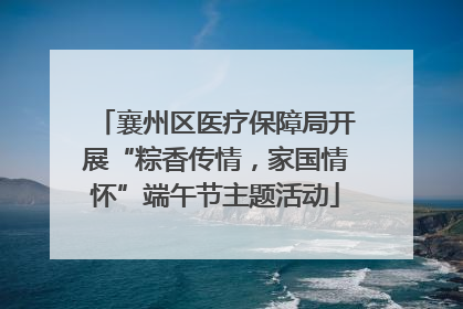 襄州区医疗保障局开展“粽香传情，家国情怀”端午节主题活动