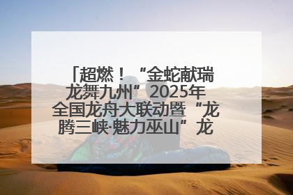 超燃！“金蛇献瑞 龙舞九州”2025年全国龙舟大联动暨“龙腾三峡·魅力巫山”龙舟邀请赛圆满落幕！