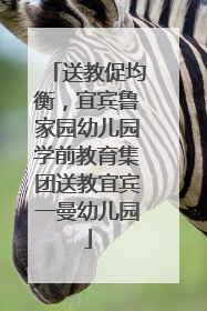 送教促均衡，宜宾鲁家园幼儿园学前教育集团送教宜宾一曼幼儿园