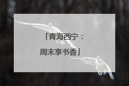 青海西宁：周末享书香