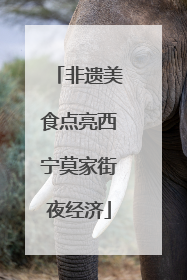 非遗美食点亮西宁莫家街夜经济