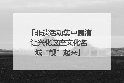 非遗活动集中展演 让兴化这座文化名城“靓”起来