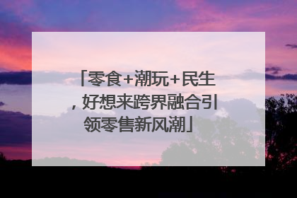 零食+潮玩+民生，好想来跨界融合引领零售新风潮