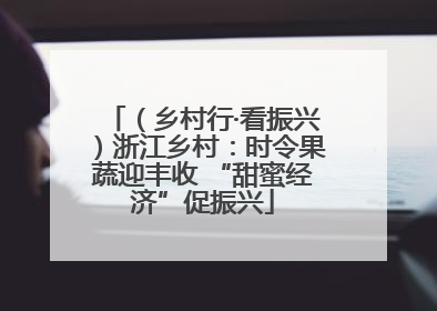 （乡村行·看振兴）浙江乡村：时令果蔬迎丰收 “甜蜜经济”促振兴